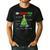 Oh Geometree Christmas Tree Geometry Math Teacher Men's Casual T-Shirt Black Oh Geometree Christmas Tree Geometry Math Teacher Men's Casual T-Shirt Black