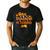 One Thankful PE Teacher Thanksgiving Fall Autumn Groovy Men's Casual T-Shirt Black