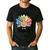 One Thankful Teacher Turkey Pencil Thanksgiving Teachers Men's Casual T-Shirt Black One Thankful Teacher Turkey Pencil Thanksgiving Teachers Men's Casual T-Shirt Black