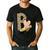 P Is For Pre K Teacher Leopard First Day Of School For Men Women Girls Kids Men's Casual T-Shirt Black