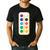 Paint Palette ArtSet Halloween Costume For Teachers Students For Men Women Kids Men's Casual T-Shirt Black
