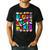 Hispanic Heritage Month 2025 Latino Puerto Rico Teacher Kids Men's Casual T-Shirt Black