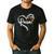 Para Heart Paraprofessional Teacher Paraeducator Men's Casual T-Shirt Black Para Heart Paraprofessional Teacher Paraeducator Men's Casual T-Shirt Black