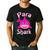 Para Shark Paraprofessional Female Teacher Men's Casual T-Shirt Black