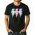 Para Squad Paraprofessional Teacher Lightning Bolt Men's Casual T-Shirt Black Para Squad Paraprofessional Teacher Lightning Bolt Men's Casual T-Shirt Black