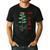 Parts Of a Plant Science For Teachers Kids And Students Men's Casual T-Shirt Black