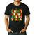 PE Teacher Christmas Holiday Men's Casual T-Shirt Black