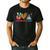 Peace Love Boston Terrier Tie Dye Dog Lover For Men Women Girls Kids Men's Casual T-Shirt Black