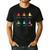 Periodic Elements Chemistry Lovers Science Teacher Men's Casual T-Shirt Black