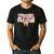 Physical Education Halloween Bow Checkered Teacher Ghost PE Men's Casual T-Shirt Black