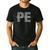 Physical Education PE Teacher Phys Ed Student Grad Men's Casual T-Shirt Black