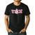 Pink Ghost Teach Halloween Teacher In Spooky Season Men's Casual T-Shirt Black