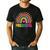 Preschool Rainbow Girls Boys Kids Teacher Back To School Men's Casual T-Shirt Black Preschool Rainbow Girls Boys Kids Teacher Back To School Men's Casual T-Shirt Black