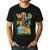 Preschool Teacher Kids Back To School Wild About Pre-K Men's Casual T-Shirt Black Preschool Teacher Kids Back To School Wild About Pre-K Men's Casual T-Shirt Black