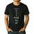 Present Active Conjugation Latin Teacher Latin Language Men's Casual T-Shirt Black