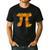Pumpkin Pi Math Teacher Halloween Costume Geometry Men's Casual T-Shirt Black Pumpkin Pi Math Teacher Halloween Costume Geometry Men's Casual T-Shirt Black