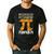 Pumpkin Pi Math Teacher Halloween Geometry Men's Casual T-Shirt Black Pumpkin Pi Math Teacher Halloween Geometry Men's Casual T-Shirt Black