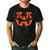 Pumpkin Pi Pie Math Thanksgiving Science Teacher Men's Casual T-Shirt Black
