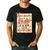 Pumpkin Teacher Preppy Fall In Love With Learning Autumn Men's Casual T-Shirt Black