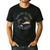 Take Reading English Teacher Library Alien Space T-S Tie Dye Men's Casual T-Shirt Black