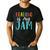 Reading Is My Jam Back To School Teacher Men's Casual T-Shirt Black Reading Is My Jam Back To School Teacher Men's Casual T-Shirt Black