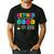Retired Science Teacher Periodic Table Teacher Life Men's Casual T-Shirt Black Retired Science Teacher Periodic Table Teacher Life Men's Casual T-Shirt Black