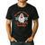 Retro You Can't Scare Me I'm A Math Teacher Cute Ghost Women Men's Casual T-Shirt Black