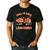 Retro Fall In Love With Learning Autumn Pumpkin Teacher Men's Casual T-Shirt Black