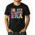Retro Groovy Retirement Era Retired Teacher Men's Casual T-Shirt Black Retro Groovy Retirement Era Retired Teacher Men's Casual T-Shirt Black