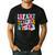 Retro Infant Teacher Vibes Women Daycare Teacher Men's Casual T-Shirt Black Retro Infant Teacher Vibes Women Daycare Teacher Men's Casual T-Shirt Black
