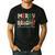 Retro Merry Teacher Bright Students Christmas Teacher Men's Casual T-Shirt Black Retro Merry Teacher Bright Students Christmas Teacher Men's Casual T-Shirt Black