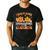 Retro Pumpkin Fall In Love With Learning Autumn Teacher Men's Casual T-Shirt Black