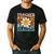 Retro Teacher Daisy Colorful Elementary School Teacher Men's Casual T-Shirt Black Retro Teacher Daisy Colorful Elementary School Teacher Men's Casual T-Shirt Black