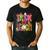 Retro Trick Or Teach Leopard Ghost Halloween Spooky Teacher Men's Casual T-Shirt Black Retro Trick Or Teach Leopard Ghost Halloween Spooky Teacher Men's Casual T-Shirt Black