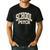 Retro Wildflower School Psych Teacher School Psychologist Men's Casual T-Shirt Black