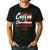 Running On Coffee And Christmas Cheer Lover Teacher For Men Women Kids Men's Casual T-Shirt Black Running On Coffee And Christmas Cheer Lover Teacher For Men Women Kids Men's Casual T-Shirt Black