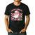 Santa's Favorite Teacher Groovy Christmas Teacher Boys Girls Men's Casual T-Shirt Black