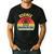 Science Like Magic But Real Science Teacher Graphics Geek Men's Casual T-Shirt Black