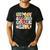 In My Second Grade Era Girl Back To School 2nd Grade Teacher Men's Casual T-Shirt Black