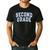 Second Grade Floral Blue Back To School 2nd Grade Teacher Men's Casual T-Shirt Black