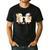 Silly Goose Spooky Teacher Halloween Cute Goosebumps Men's Casual T-Shirt Black