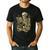 Skeleton Book Floral Skull Halloween Teacher Costume Men's Casual T-Shirt Black Skeleton Book Floral Skull Halloween Teacher Costume Men's Casual T-Shirt Black