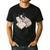 Sleepy Boston Terrier Pajama Men Women Kids Men's Casual T-Shirt Black