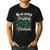 Sleighing Math Problem Xmas In Math Teacher Christmas Men Women Men's Casual T-Shirt Black