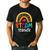 STEAM Teacher Squad Team Crew Back To School STEM Special Men's Casual T-Shirt Black