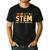 STEM Teacher Thanksgiving Grateful Educator Science Class Men's Casual T-Shirt Black STEM Teacher Thanksgiving Grateful Educator Science Class Men's Casual T-Shirt Black