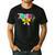 Teach Coquette Bow Teacher Back To School Happy First Day Men's Casual T-Shirt Black Teach Coquette Bow Teacher Back To School Happy First Day Men's Casual T-Shirt Black