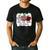 Teach Love Inspire Pre-k Teacher Apple Leopard Red Plain Men's Casual T-Shirt Black