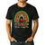 Teach Love Inspire Rainbow Leopard Cheetah Print Teacher Men's Casual T-Shirt Black Teach Love Inspire Rainbow Leopard Cheetah Print Teacher Men's Casual T-Shirt Black