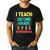 I Teach Second Grade Superheroes Teacher Superhero Men's Casual T-Shirt Black I Teach Second Grade Superheroes Teacher Superhero Men's Casual T-Shirt Black